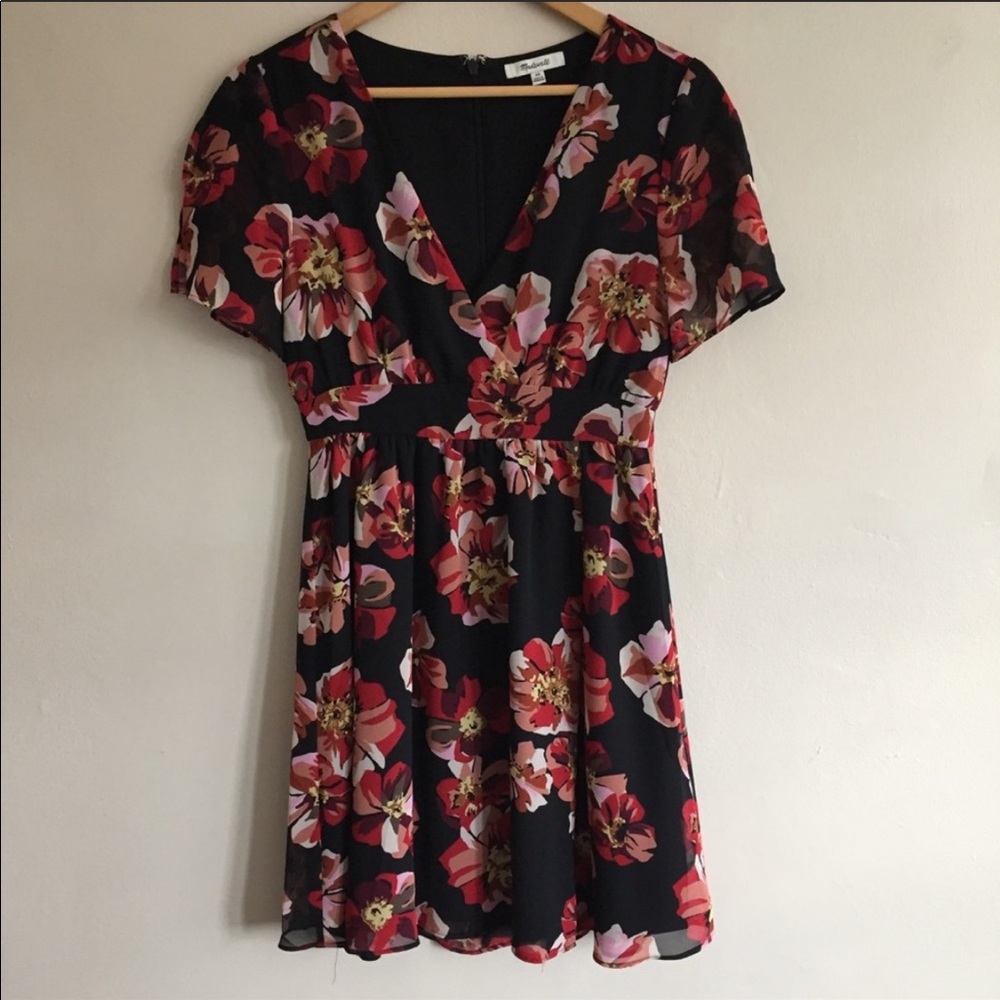 Madewell floral dress